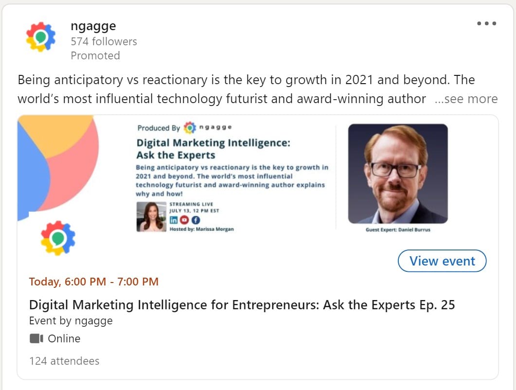 LinkedIn Event Ads