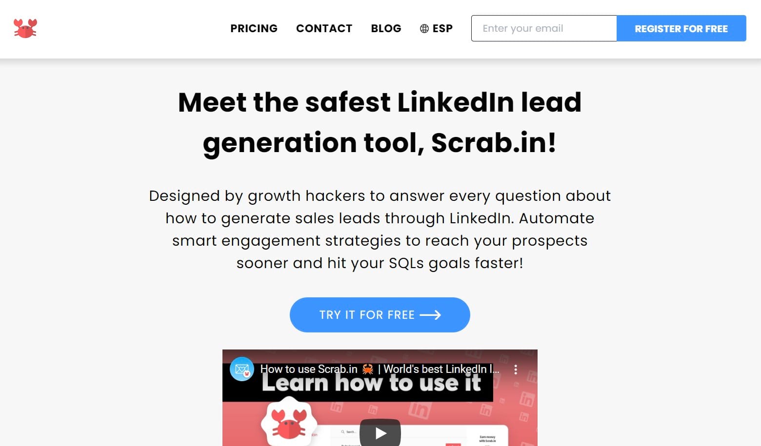 Scrab.in LinkedIn Data Scraping
